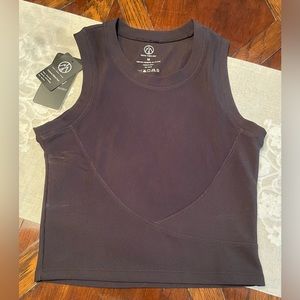 Move Theology | Crossover Ribbed Workout Tank | NWT | Size M